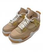 NIKEナイキ）の古着「Women's Air Jordan 4」｜ベージュ