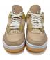 中古・古着 NIKE (ナイキ) Women's Air Jordan 4 ベージュ サイズ:23.5CM：5000円