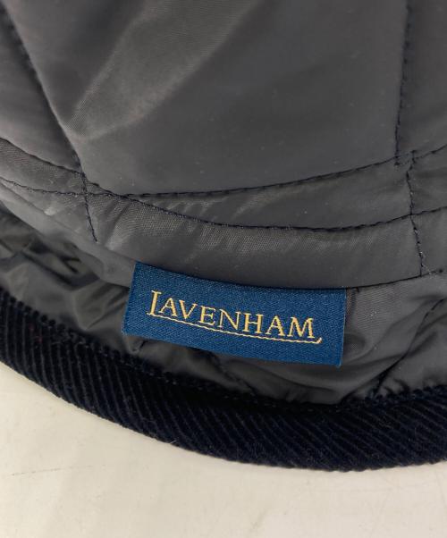 LAVENHAM（ラベンハム）LAVENHAM (ラベンハム) BEAMS (ビームス) 別注 HOODIE ネイビーの古着・服飾アイテム
