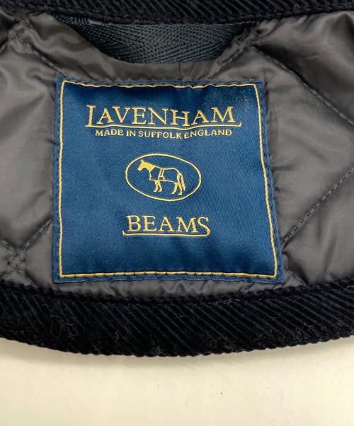 LAVENHAM（ラベンハム）LAVENHAM (ラベンハム) BEAMS (ビームス) 別注 HOODIE ネイビーの古着・服飾アイテム