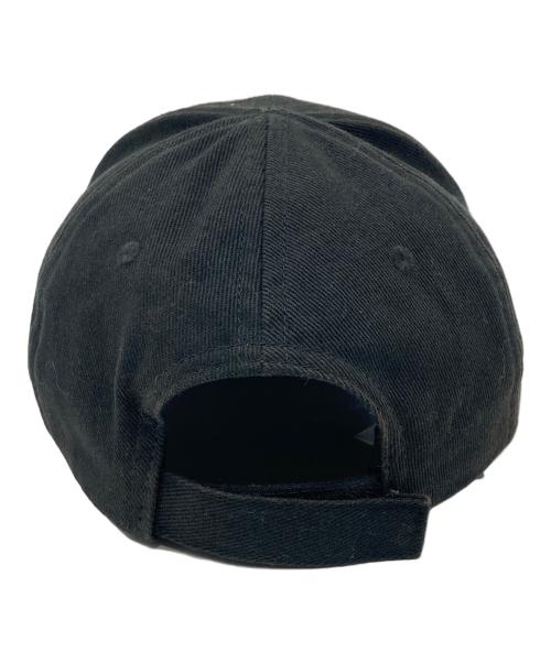 BALENCIAGA（バレンシアガ）BALENCIAGA (バレンシアガ) BBロゴベースボールキャップ ブラック サイズ:Lの古着・服飾アイテム