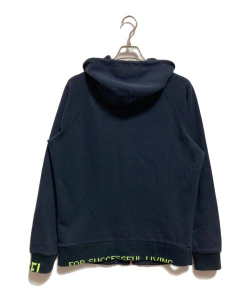 DIESEL（ディーゼル）DIESEL (ディーゼル) ジップパーカー ネイビー サイズ:Mの古着・服飾アイテム