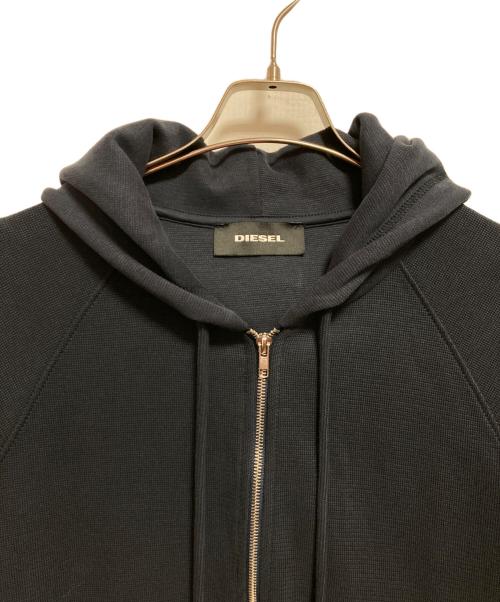 DIESEL（ディーゼル）DIESEL (ディーゼル) ジップパーカー ネイビー サイズ:Mの古着・服飾アイテム