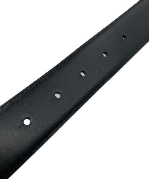 MICHAEL KORS（マイケル・コース）MICHAEL KORS (マイケル・コース) リバーシブルロゴレザーベルト ブラックの古着・服飾アイテム