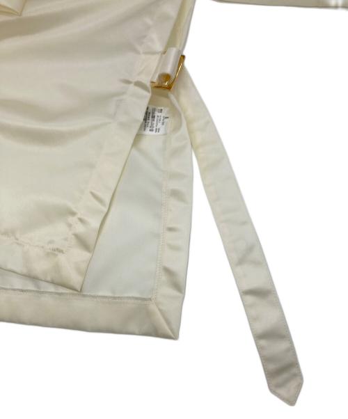 CULLNI（クルニ）CULLNI (クルニ) 23SS Bright Nylon Twill Side Belt Tee ホワイト サイズ:1の古着・服飾アイテム