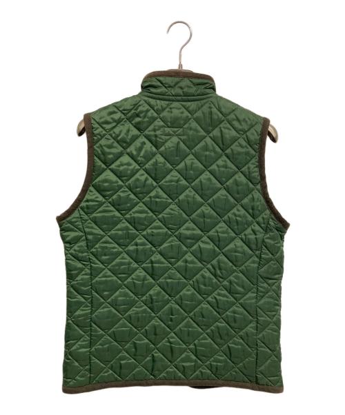 DRAKE'S（ドレイクス）DRAKE'S (ドレイクス) LAVENHAM (ラベンハム) キルティングベスト グリーン サイズ:Sの古着・服飾アイテム