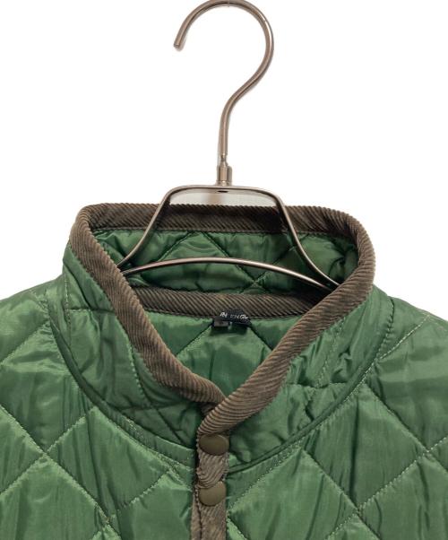 DRAKE'S（ドレイクス）DRAKE'S (ドレイクス) LAVENHAM (ラベンハム) キルティングベスト グリーン サイズ:Sの古着・服飾アイテム