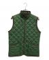 DRAKE'S（ドレイクス）の古着「キルティングベスト」｜グリーン