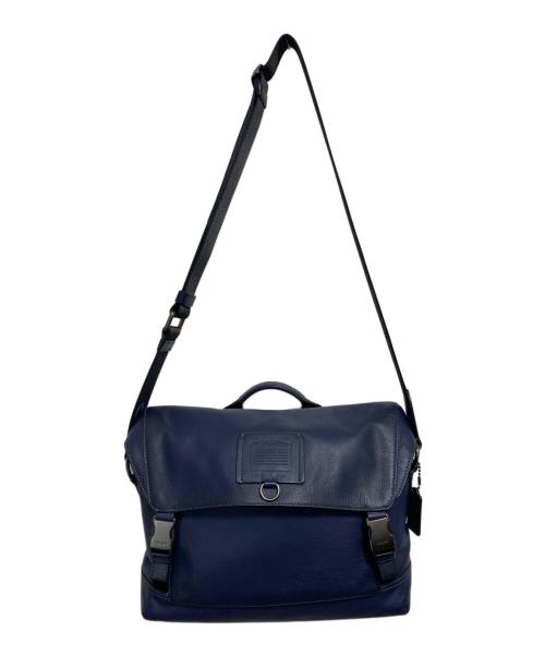 COACH（コーチ）COACH (コーチ) メッセンジャーバッグ ネイビーの古着・服飾アイテム