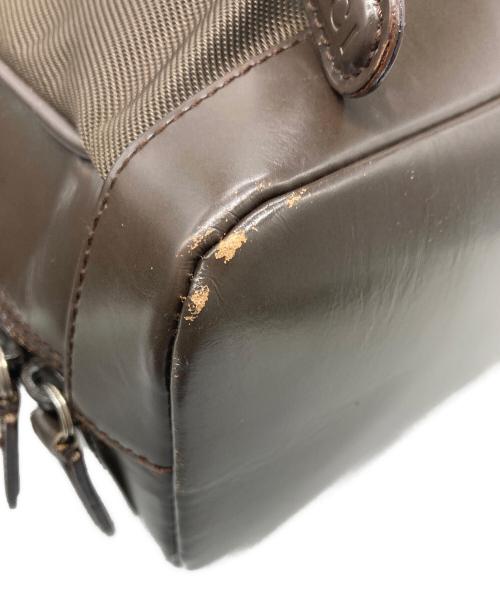 GUCCI（グッチ）GUCCI (グッチ) バンブーハンドル  バックパック ブラウンの古着・服飾アイテム