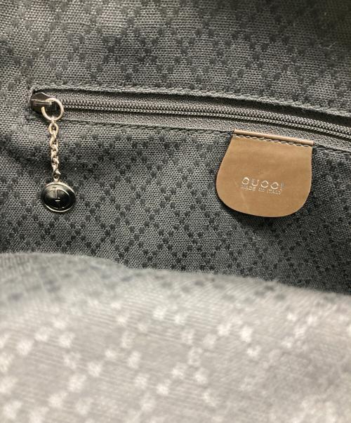 GUCCI（グッチ）GUCCI (グッチ) バンブーハンドル  バックパック ブラウンの古着・服飾アイテム