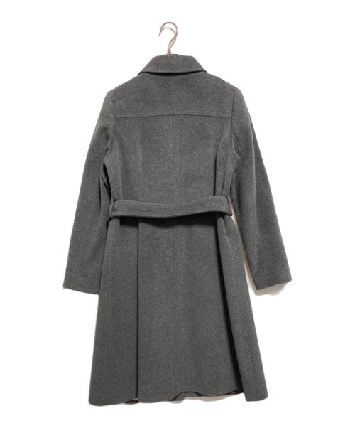 SCAPA（スキャパ）SCAPA (スキャパ) アンゴラ混ウールコート グレー サイズ:SIZE 40の古着・服飾アイテム