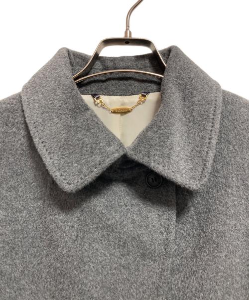 SCAPA（スキャパ）SCAPA (スキャパ) アンゴラ混ウールコート グレー サイズ:SIZE 40の古着・服飾アイテム
