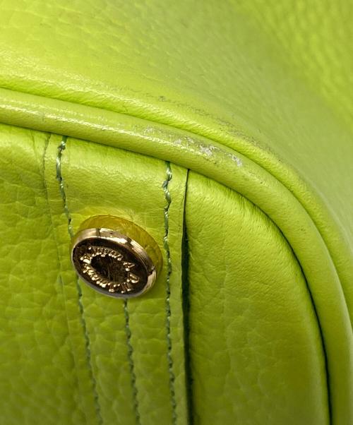 A.D.M.J.（エーディーエムジェイ）A.D.M.J. (エーディーエムジェイ) 2WAYハンドバッグ グリーンの古着・服飾アイテム