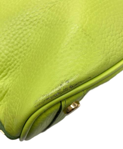 A.D.M.J.（エーディーエムジェイ）A.D.M.J. (エーディーエムジェイ) 2WAYハンドバッグ グリーンの古着・服飾アイテム