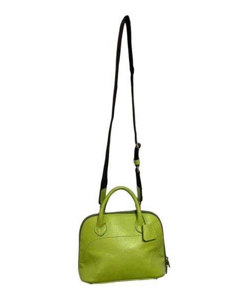 A.D.M.J.（エーディーエムジェイ）A.D.M.J. (エーディーエムジェイ) 2WAYハンドバッグ グリーンの古着・服飾アイテム