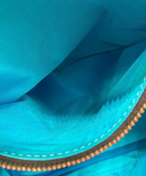 A.D.M.J.（エーディーエムジェイ）A.D.M.J. (エーディーエムジェイ) 2WAYハンドバッグ グリーンの古着・服飾アイテム