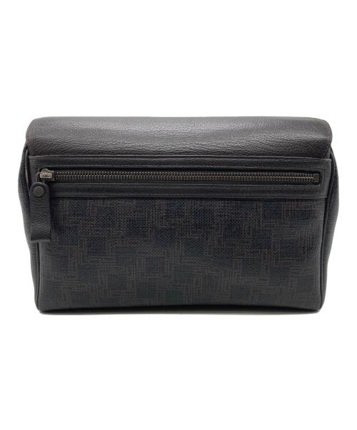 dunhill（ダンヒル）dunhill (ダンヒル) ダイヤルロック付セカンドバッグ ブラウンの古着・服飾アイテム