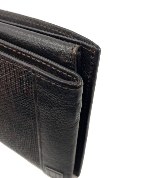 dunhill（ダンヒル）dunhill (ダンヒル) 2つ折り財布 ブラウンの古着・服飾アイテム