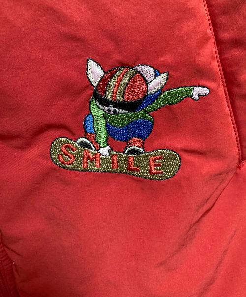 OLLEBOREBLA（アルベロベロ）OLLEBOREBLA (アルベロベロ) リバーシブルダウンコート レッド サイズ:不明の古着・服飾アイテム