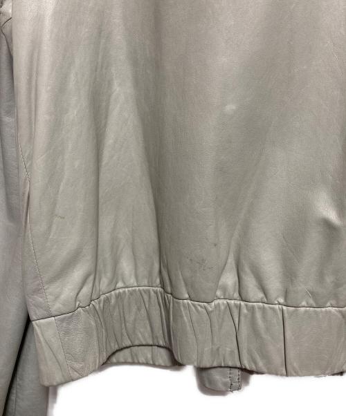 3.1 phillip lim（スリーワンフィリップリム）3.1 phillip lim (スリーワンフィリップリム) ラムレザージャケット グリーン サイズ:SIZE 4の古着・服飾アイテム