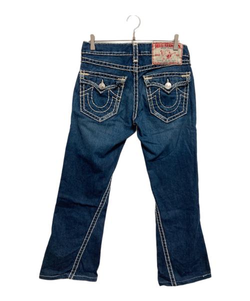 TRUE RELIGION（トゥルー レリジョン）TRUE RELIGION (トゥルー レリジョン) ダメージ加工フレアデニム インディゴ サイズ:W30の古着・服飾アイテム