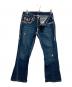 TRUE RELIGION (トゥルー レリジョン) ダメージ加工フレアデニム インディゴ サイズ:W30：15000円