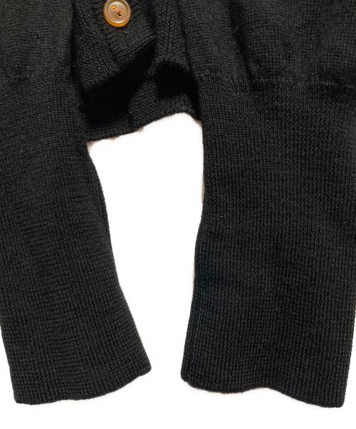 Vivienne Westwood RED LABEL（ヴィヴィアンウエストウッドレッドレーベル）Vivienne Westwood RED LABEL (ヴィヴィアンウエストウッドレッドレーベル) オーブ刺繍ウールカーディガン ブラック サイズ:Mの古着・服飾アイテム
