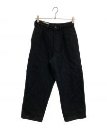 Y'S bis LIMI（ワイズビスリミ）の古着「ウールパンツ」｜ブラック