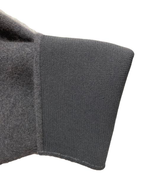 JOURNAL STANDARD（ジャーナルスタンダード）JOURNAL STANDARD (ジャーナルスタンダード) ダブルフェイスコクーンニットジャケット グレー サイズ:表記なしの古着・服飾アイテム