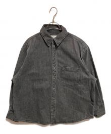upper hights（アッパーハイツ）の古着「THE SENSE デニムシャツ」｜ブラック