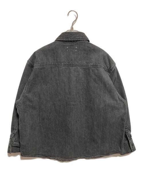 upper hights（アッパーハイツ）upper hights (アッパーハイツ) THE SENSE デニムシャツ ブラック サイズ:1の古着・服飾アイテム