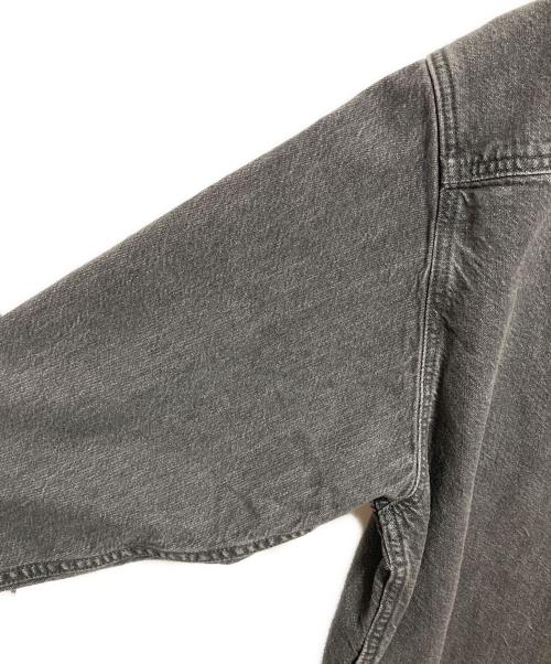 upper hights（アッパーハイツ）upper hights (アッパーハイツ) THE SENSE デニムシャツ ブラック サイズ:1の古着・服飾アイテム