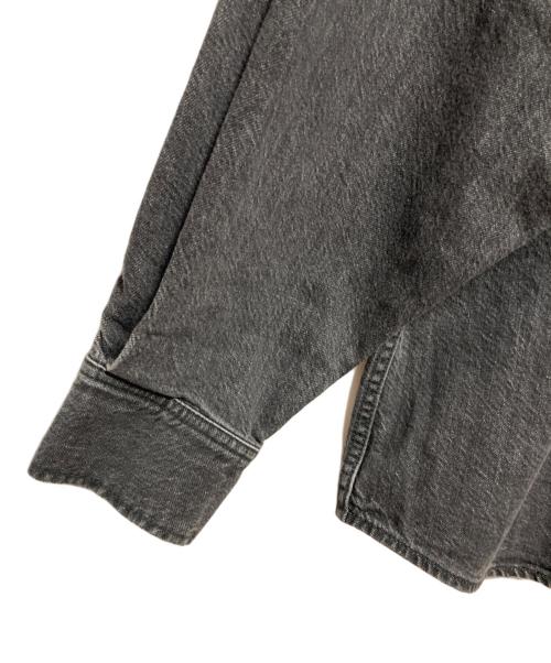 upper hights（アッパーハイツ）upper hights (アッパーハイツ) THE SENSE デニムシャツ ブラック サイズ:1の古着・服飾アイテム