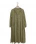 nest Robe（ネストローブ）の古着「リネンワンピース」｜グリーン