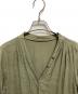 中古・古着 nest Robe (ネストローブ) リネンワンピース グリーン サイズ:FREE：7000円