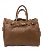 SITA PARANTICAシータパランティカ）の古着「レザートートバッグ」｜ブラウン