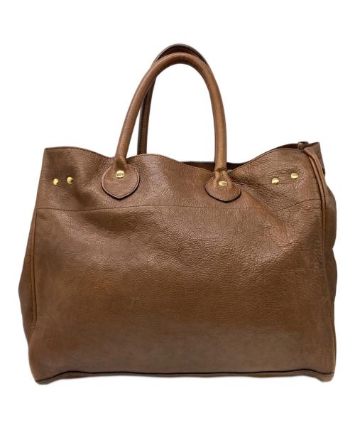 SITA PARANTICA（シータパランティカ）SITA PARANTICA (シータパランティカ) レザートートバッグ ブラウンの古着・服飾アイテム