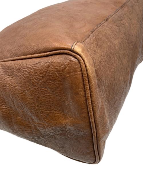 SITA PARANTICA（シータパランティカ）SITA PARANTICA (シータパランティカ) レザートートバッグ ブラウンの古着・服飾アイテム