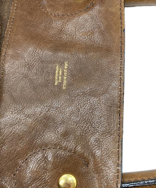 SITA PARANTICA（シータパランティカ）SITA PARANTICA (シータパランティカ) レザートートバッグ ブラウンの古着・服飾アイテム