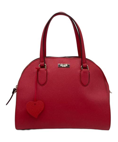 Kate Spade（ケイトスペード）Kate Spade (ケイトスペード) 2WAYショルダーバッグ レッドの古着・服飾アイテム