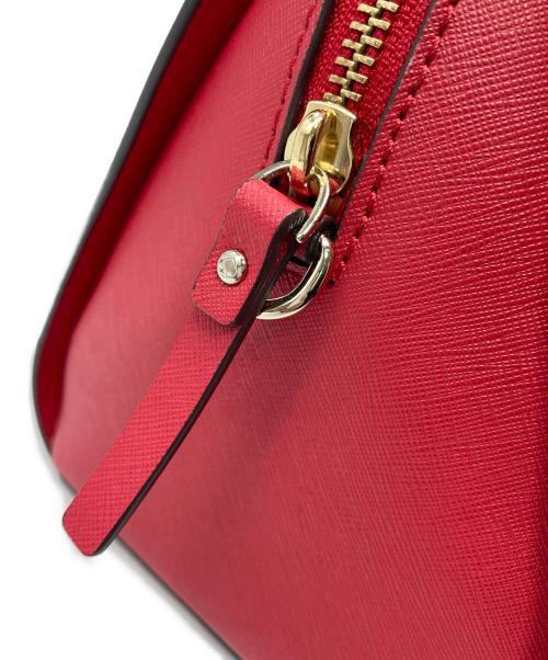 Kate Spade（ケイトスペード）Kate Spade (ケイトスペード) 2WAYショルダーバッグ レッドの古着・服飾アイテム