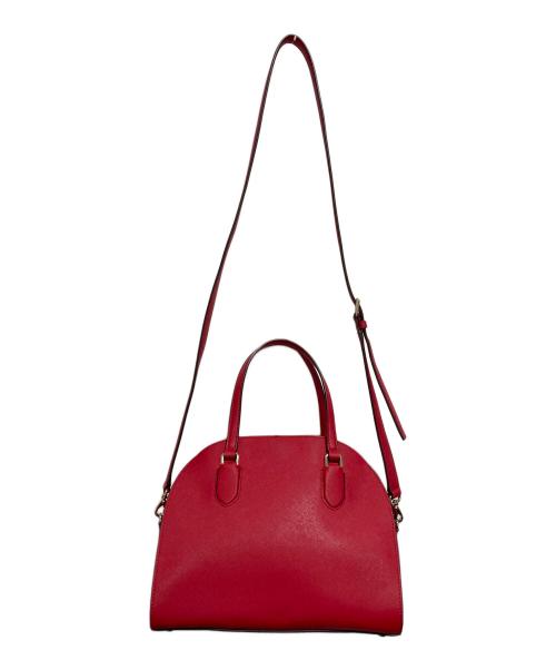 Kate Spade（ケイトスペード）Kate Spade (ケイトスペード) 2WAYショルダーバッグ レッドの古着・服飾アイテム