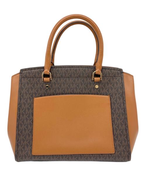 MICHAEL KORS（マイケル・コース）MICHAEL KORS (マイケル・コース) 2WAYショルダーバッグ ブラウンの古着・服飾アイテム