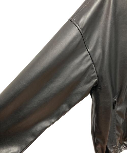 DIESEL（ディーゼル）DIESEL (ディーゼル) G-Bonny-N1 フェイクレザージャケット ブラック サイズ:48の古着・服飾アイテム