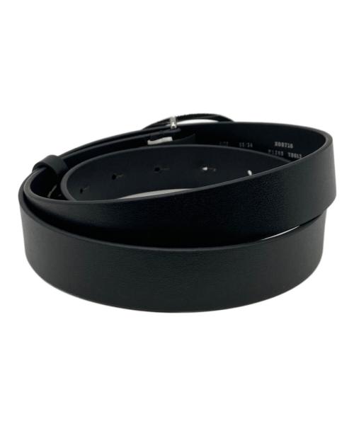 DIESEL（ディーゼル）DIESEL (ディーゼル) B-1DR ロゴバックルレザーベルト ブラック サイズ:85/34の古着・服飾アイテム