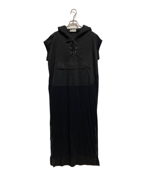 LA SUD（ラッシュド）LA SUD (ラッシュド) ノースリーブワンピース ブラック サイズ:FREEの古着・服飾アイテム