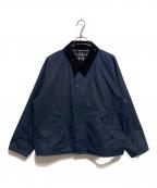 Barbour×BEAUTY&YOUTHバブアー×ビューティーアンドユース）の古着「別注TRANSPORT  ジャケット」｜ネイビー