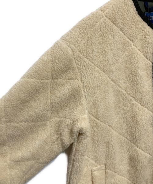 LAVENHAM（ラベンハム）LAVENHAM (ラベンハム) Sherpa Long Coat Womens アイボリー サイズ:SIZE 38の古着・服飾アイテム