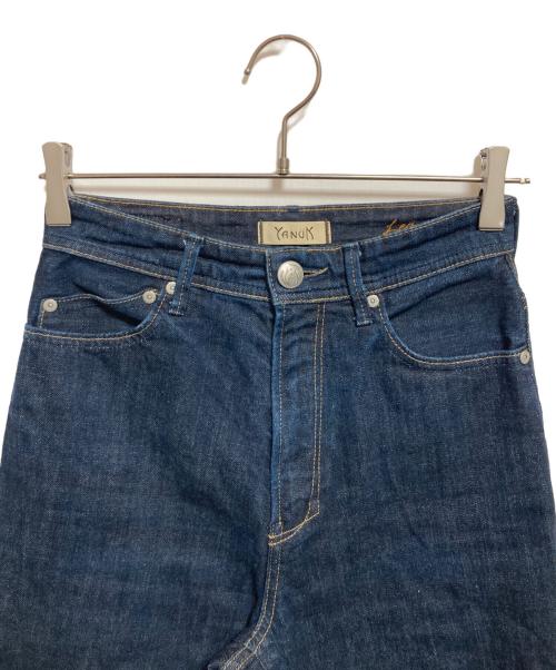 YANUK（ヤヌーク）YANUK (ヤヌーク) ボーイズストレート LEA デニムパンツ インディゴ サイズ:W25の古着・服飾アイテム
